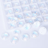Crystal AM XIRIUS Round Shape High Quality Glass Sew-on Rhinestones WholesaleRhinestone